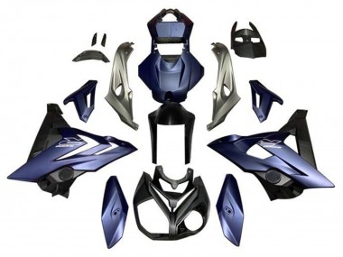 2015-2016 BMW S1000RR Motorcycle Fairings - Silver Matte Blue Matte Black UK Manufacturers