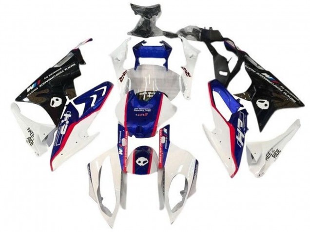 2015-2016 BMW S1000RR Motorcycle Fairings - White Blue Red Alien UK Manufacturers