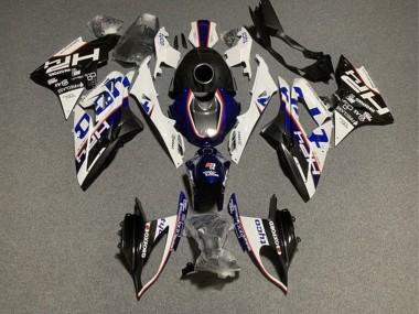 2015-2016 BMW S1000RR Motorcycle Fairings - White Blue Black Tyco UK Manufacturers
