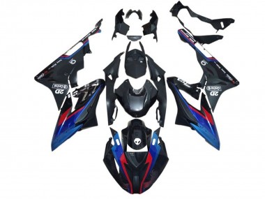 2015-2016 BMW S1000RR Motorcycle Fairings - Blue Red Matte Black UK Manufacturers