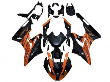 2015-2016 BMW S1000RR Motorcycle Fairing - Orange Glossy Black UK Manufacturers