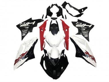 2015-2016 BMW S1000RR Motorcycle Fairings - White Red Black HP RR UK Manufacturers
