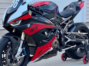 2019-2022 BMW S1000RR Motorcycle Fairings - Red Black White UK Manufacturers