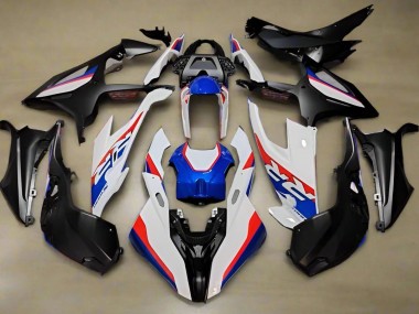 2019-2022 BMW S1000RR Motorcycle Fairings - White Red Blue Black UK Manufacturers