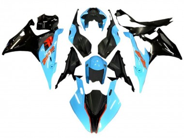 2019-2022 BMW S1000RR Motorcycle Fairings - Light Blue Black Red UK Manufacturers