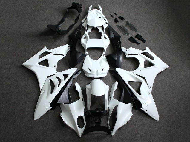 2019-2022 BMW S1000RR Motorcycle Fairings - White UK Manufacturers