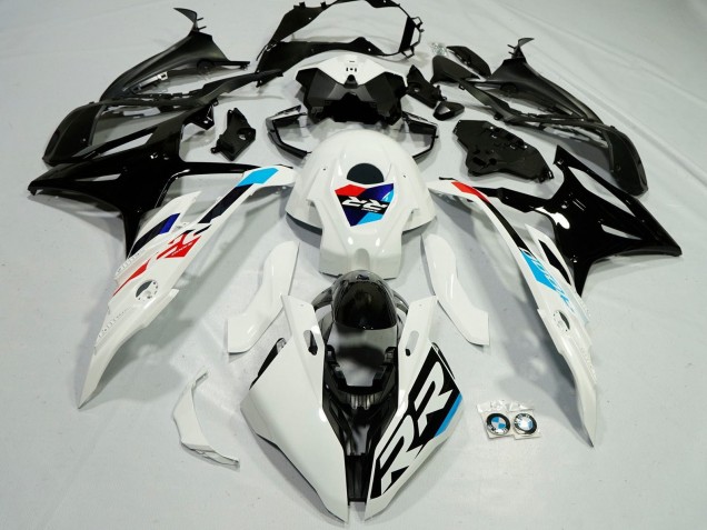 2023-2024 BMW S1000RR Motorcycle Fairings - White Light Blue Red Glossy Black UK Manufacturers