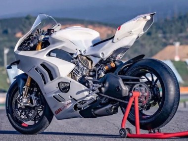 2022-2024 Ducati Panigale V4 V4S Motorcycle Fairings - White UK Manufacturers