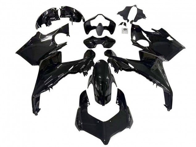 2018-2019 Ducati Panigale V4 V4S Motorcycle Fairings - Glossy Black UK Manufacturers