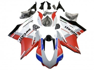 2015-2020 Ducati 959/1299 Motorcycle Fairings - White Red Blue Matte Black UK Manufacturers