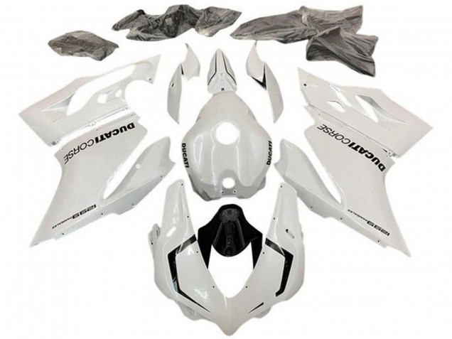 2015-2020 Ducati 1299 Motorcycle Fairings - Pearl White UK Manufacturers