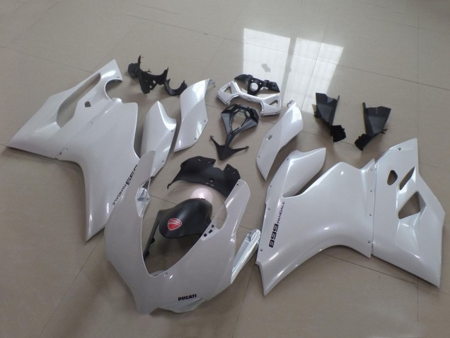 2011-2014 Ducati Panigale 899 Motorcycle Fairings - White UK Manufacturers