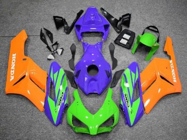 2004-2005 Honda CBR1000RR Motorcycle Fairings - Purple Green Orange UK Manufacturers
