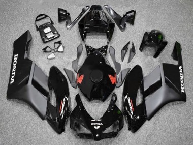 2004-2005 Honda CBR1000RR Motorcycle Fairings - Glossy Black Matte Black Red UK Manufacturers