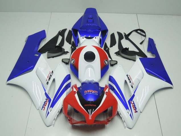 2004-2005 Honda CBR1000RR Motorcycle Fairings - White Red Blue HRC UK Manufacturers