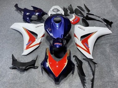 2008-2011 Honda CBR1000RR Motorcycle Fairings - White Red Dark Blue Gold HRC UK Manufacturers