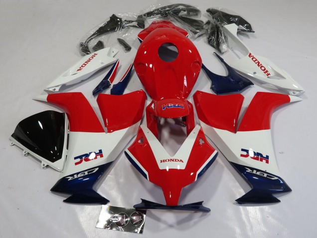 2012-2016 Honda CBR1000RR Motorcycle Fairings - White Red Dark Blue HRC UK Manufacturers