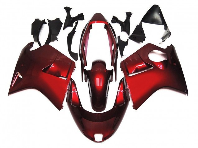1996-2007 Honda CBR1100XX Blackbird Motorcycle Fairings - Red UK Manufacturers