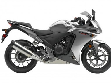 2013-2015 Honda CBR500R Motorcycle Fairings - Silver UK Manufacturers