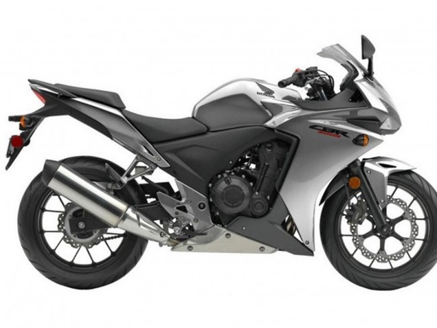 2013-2015 Honda CBR500R Motorcycle Fairings - Silver UK Manufacturers