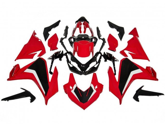 2019-2021 Honda CBR500R Bike Fairings - Red White Black UK Manufacturers