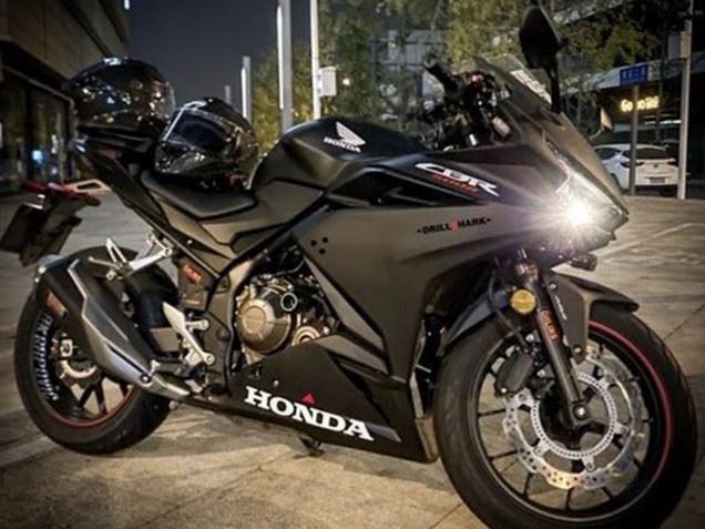 2019-2021 Honda CBR500R Motorcycle Fairings - Matte Black UK Manufacturers