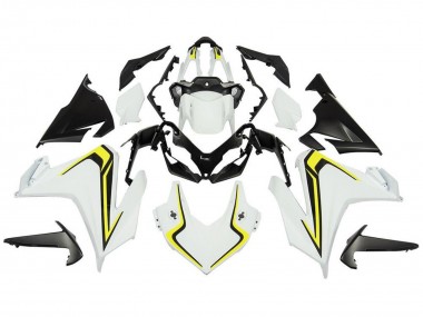 2019-2021 Honda CBR500R Motorcycle Fairings - White Yellow Black UK Manufacturers