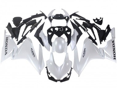2019-2021 Honda CBR500R Motorcycle Fairings - White UK Manufacturers