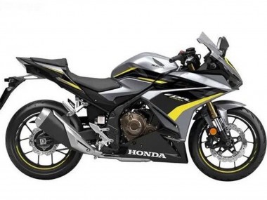 2019-2021 Honda CBR500R Motorcycle Fairings - Silver Glossy Black Yellow UK Manufacturers