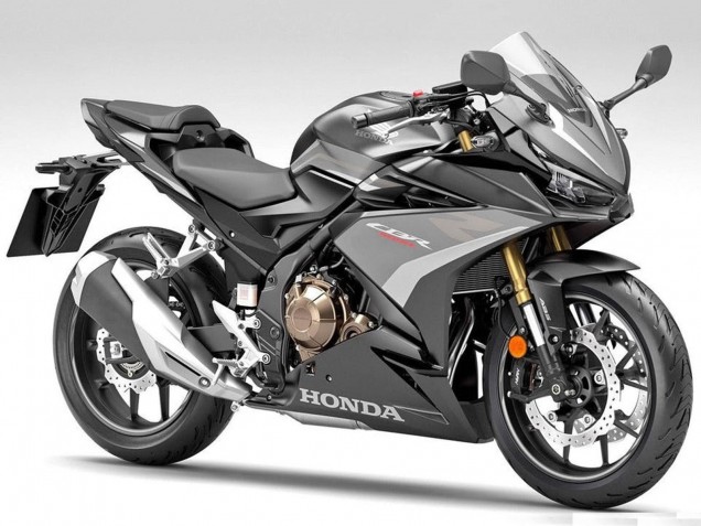 2019-2021 Honda CBR500R Motorcycle Fairings - Silver Matte Black UK Manufacturers