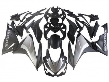 2022-2023 Honda CBR500R Abs Motorcycle Fairings - Silver Grey Matte Black UK Manufacturers