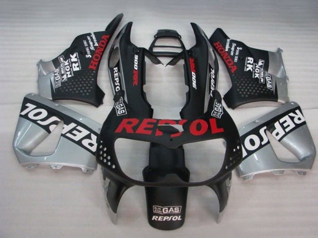 1994-1995 Honda CBR900RR 893 Motorcycle Fairings - Silver Matte Black White Red Repsol UK Manufacturers