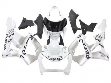2000-2001 Honda CBR900RR 929 Motorcycle Fairings - White Silver Repsol UK Manufacturers