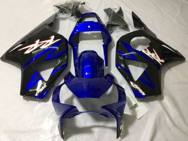 2002-2003 Honda CBR900RR 954 Motorcycle Fairings - Blue Glossy Black UK Manufacturers