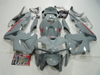 2005-2006 Honda CBR600RR Motorcycle Fairings - Nardo Grey Red UK Manufacturers