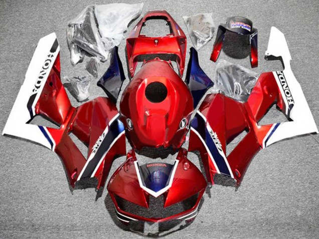 2013-2023 Honda CBR600RR Motorcycle Fairings - White Red Blue UK Manufacturers