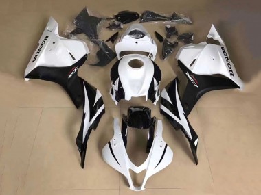 2013-2023 Honda CBR600RR Motorcycle Fairing - White Glossy Black UK Manufacturers