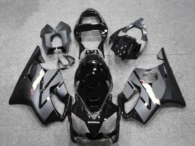 2001-2003 Honda CBR600 F4i Motorcycle Fairings - Glossy Black Matte Black Grey UK Manufacturers