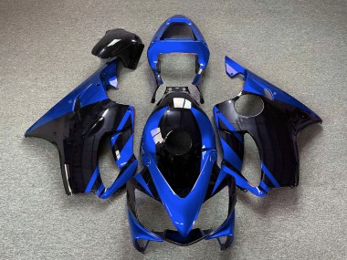 2001-2003 Honda CBR600 F4i Motorcycle Fairings - Blue Glossy Black UK Manufacturers