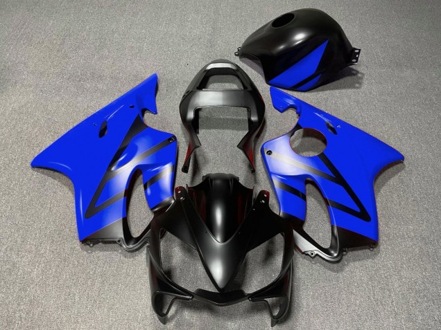 2001-2003 Honda CBR600 F4i Motorcycle Fairings - Blue Matte Black UK Manufacturers