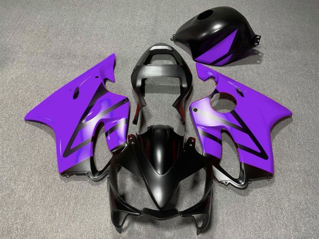 2001-2003 Honda CBR600 F4i Motorcycle Fairings - Purple Matte Black UK Manufacturers