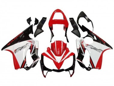 2001-2003 Honda CBR600 F4i Motorcycle Fairings - White Red Glossy Black UK Manufacturers