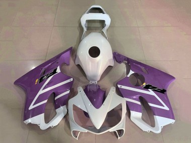 2001-2003 Honda CBR600 F4i Motorcycle Fairings - White Purple UK Manufacturers