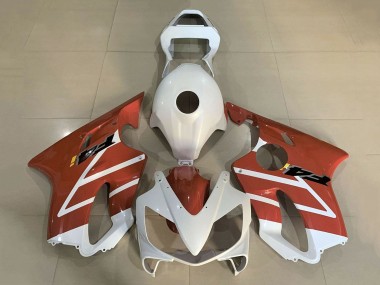 2001-2003 Honda CBR600 F4i Motorcycle Fairings - White Orange UK Manufacturers