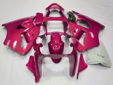 2000-2002 Kawasaki ZX6R Motorcycle Fairings - Hot Pink UK Manufacturers