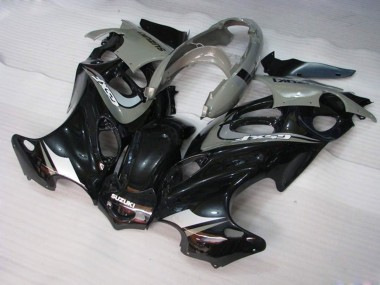 2004-2006 Suzuki GSX600F/GSX750F Motorcycle Fairings - Glossy Black Grey UK Manufacturers