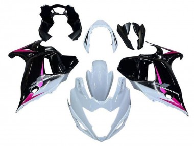 2008-2013 Suzuki GSX650F Motorcycle Fairings - White Black Pink UK Manufacturers