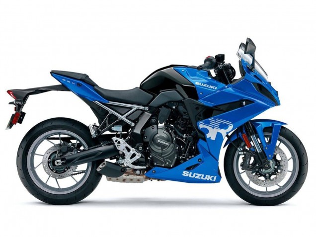 2024-2025 Suzuki GSX8R Motorcycle Fairings - Blue UK Manufacturers