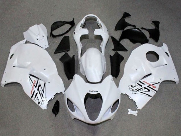 1996-2007 Suzuki GSXR 1300 Hayabusa Motorcycle Fairings - White UK Manufacturers