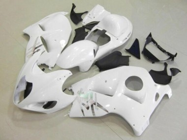 1996-2007 Suzuki GSXR 1300 Hayabusa Motorcycle Fairings - White Chrome UK Manufacturers